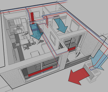 Image portraying residential hvac design. Click to learn more.